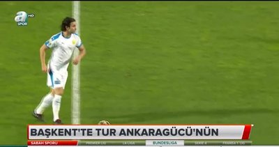 MKE Ankaragücü 2-1 Serik Belediyespor (ÖZET)
