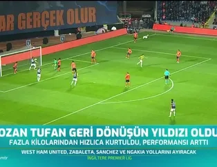 Ozan Tufan geri dönüşün yıldızı oldu