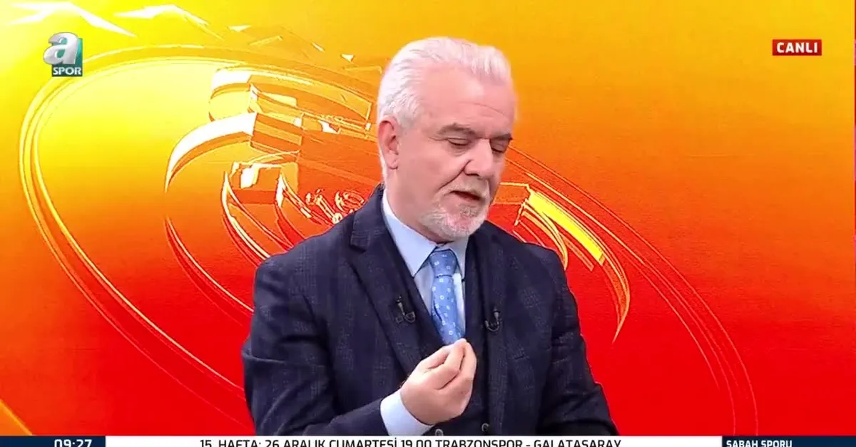 "PFDK'nın yerinde olsam Fatih Terim'e ceza vermezdim"