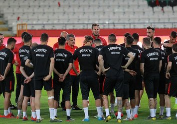 A Milli Takım'ın programı belli oldu