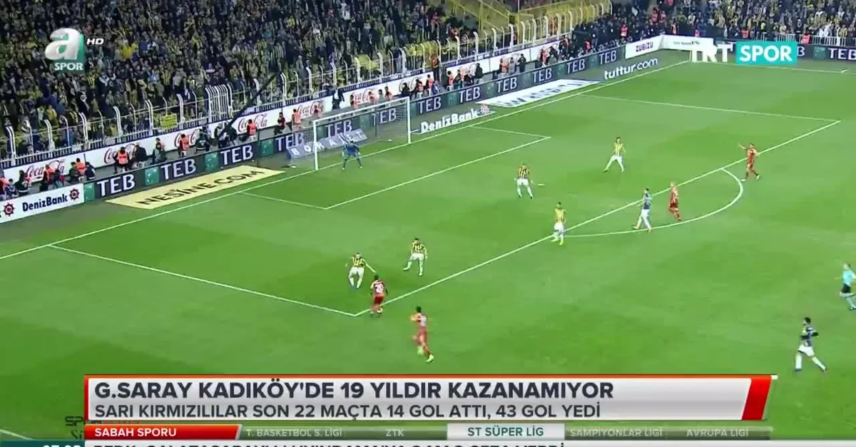 Galatasaray Kadıköy'de galibiyete hasret
