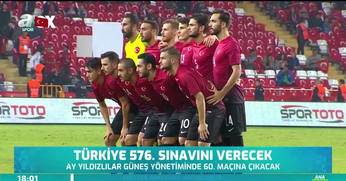 Türkiye 576. sınavını verecek
