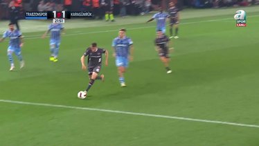 GOL | TRABZONSPOR 1-1 VAVACARS KARAGÜMRÜK