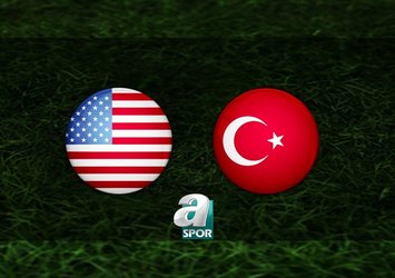 ABD - Türkiye | CANLI