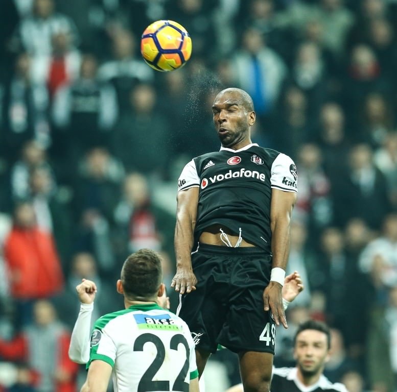 Beşiktaş-Akhisar Belediyespor karşılaşmasından kareler