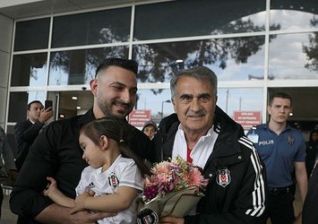 Beşiktaş'a coşkulu karşılama!