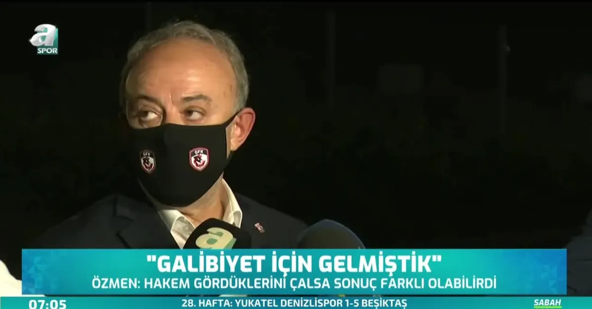Müslüm Özmen: Galibiyet için gelmiştik