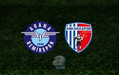 Adana Demirspor - Ankaraspor maçı ne zaman, saat kaçta ve hangi kanalda? | Ziraat Türkiye Kupası