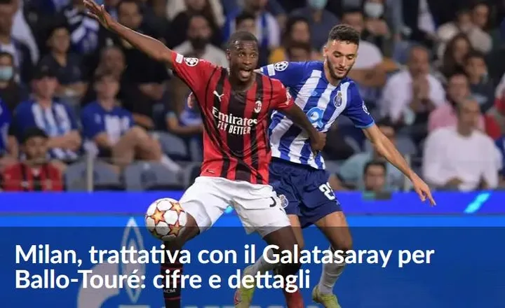 İtalyan basını duyurdu! Galatasaray Fode Ballo-Toure transferi için görüşmelere başladı - 1