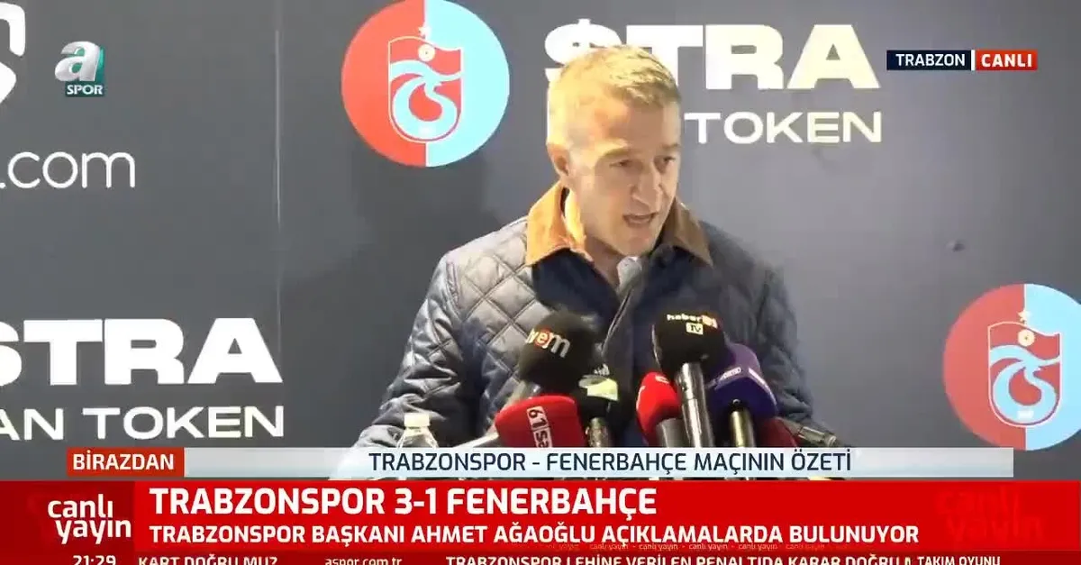 Ahmet Ağaoğlu'dan hakem sözleri!