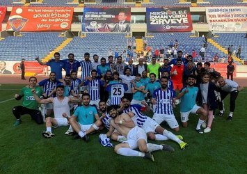 Arguvan Belediyespor 3. Lige çıktı!
