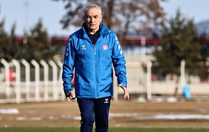 Rıza Çalımbay Net Global Sivasspor’un başında ilk idmanına çıktı