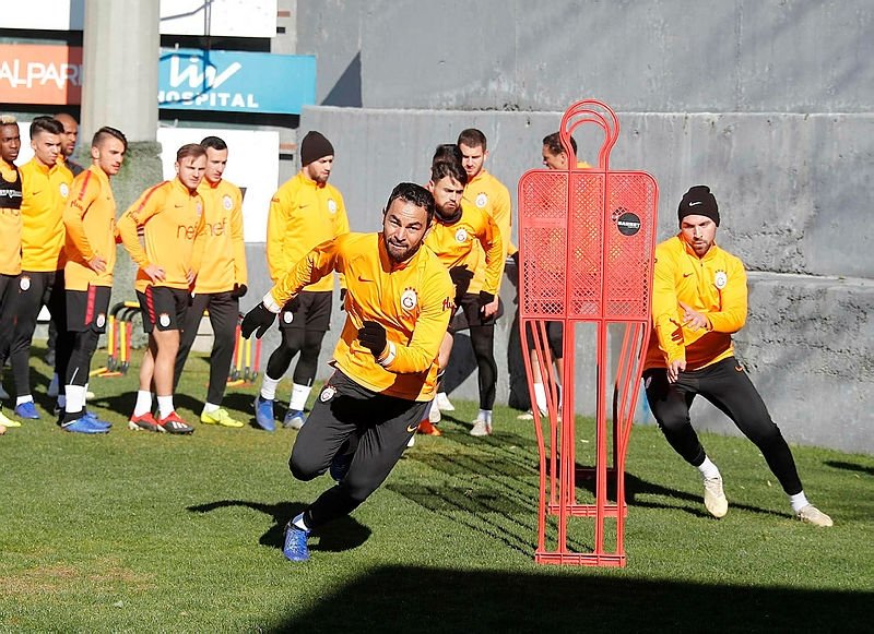 Galatasaray’da her şey galibiyet için