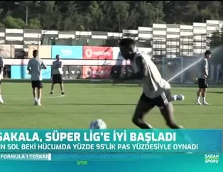 N'Sakala Süper Lig'e iyi başladı