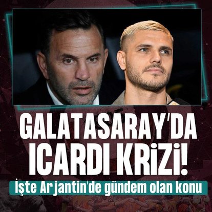 Galatasaray’da Mauro Icardi krizi!
