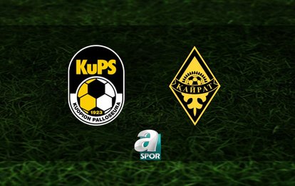 KuPS Kuopio-Kairat maçı ne zaman ve saat kaçta? UEFA Şampiyonlar Ligi maçı hangi kanalda?