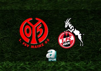 Mainz 05-Köln maçı saat kaçta?