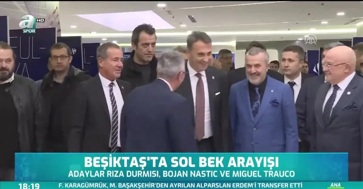 Beşiktaş'ta sol bek arayışı