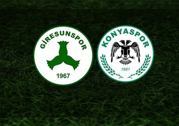 Giresunspor - Konyaspor | CANLI