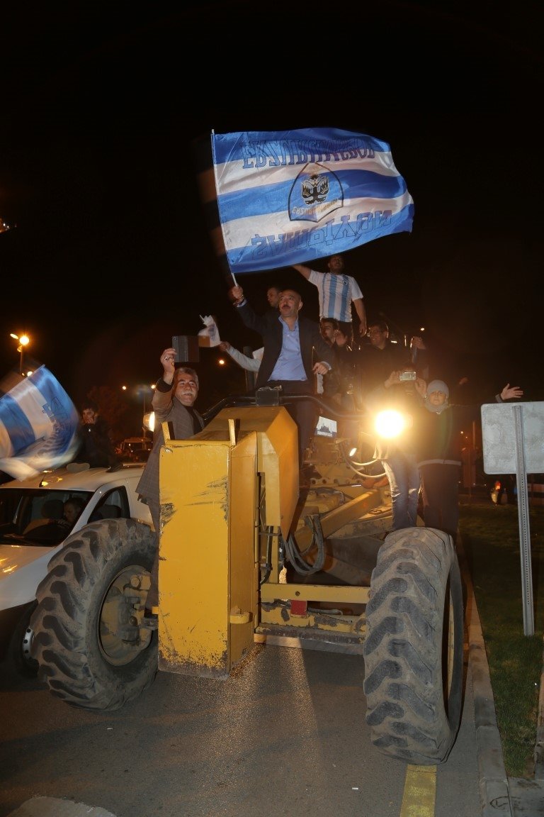 Erzurum’da TFF 1. Lig sevinci