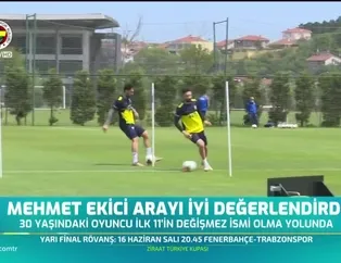 Mehmet Ekici arayı iyi değerlendirdi