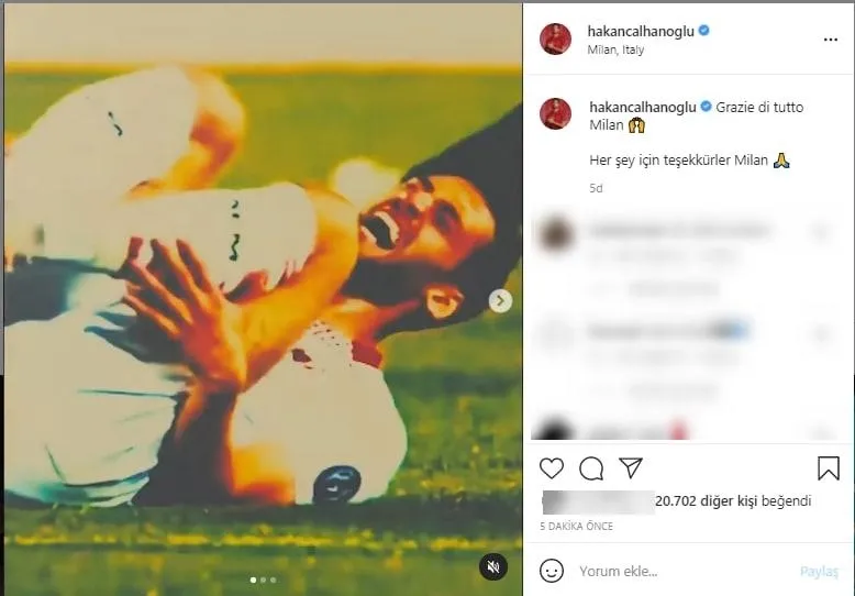 Son dakika transfer haberleri: Hakan Çalhanoğlu Inter'de! - 2