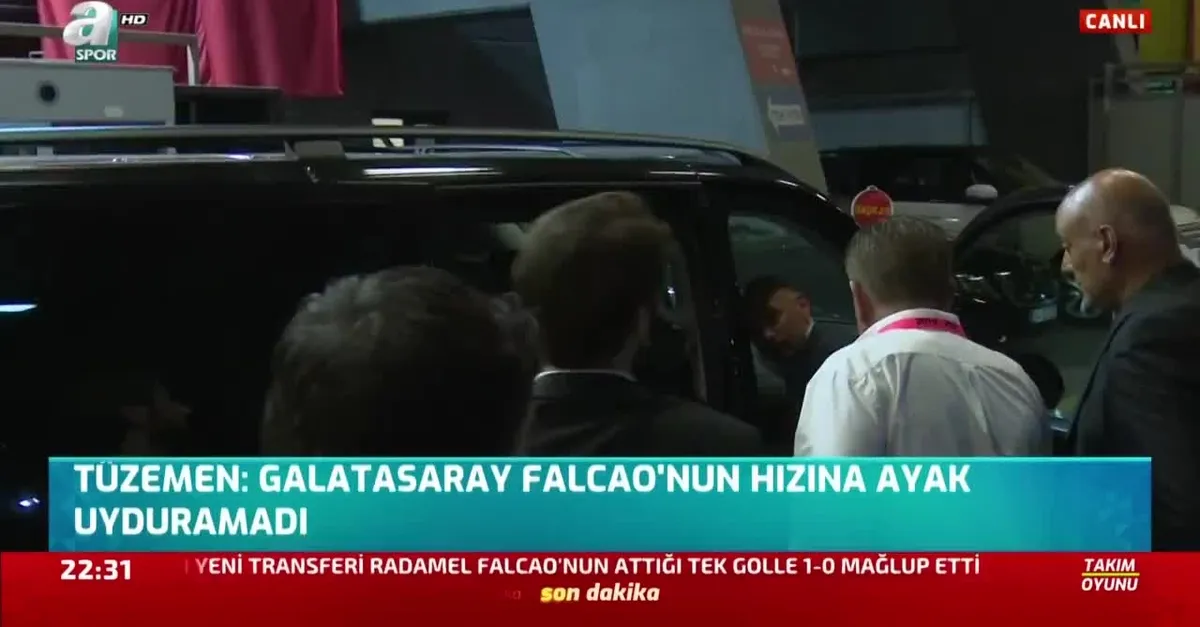 Fatih Terim stattan böyle ayrıldı