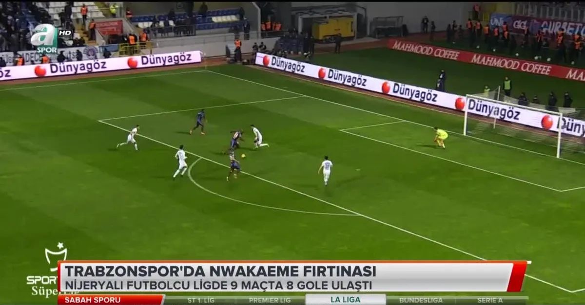 Trabzonspor'da Nwakaeme fırtınası