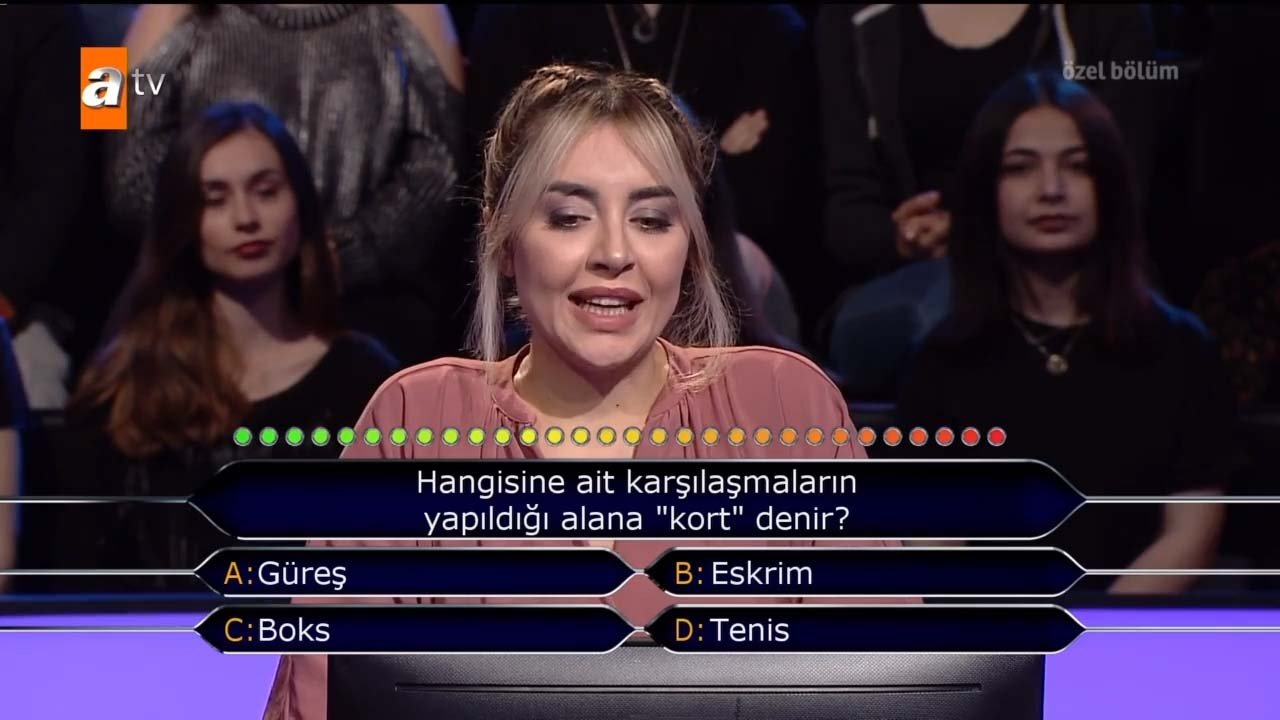Kim Milyoner Olmak İster özel bölümüne damga vuran futbol sorusu