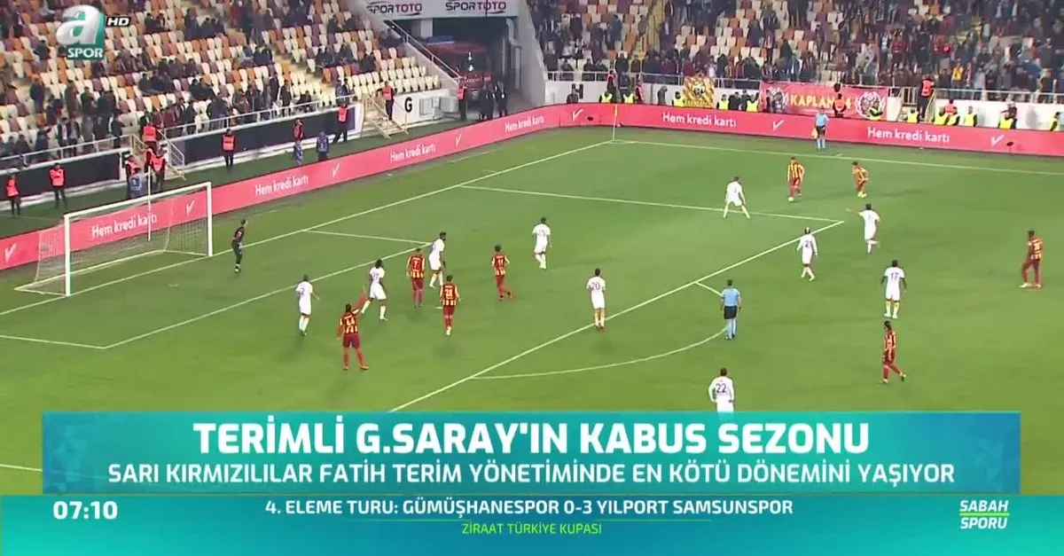 Terimli Galatasaray'ın kabus sezonu
