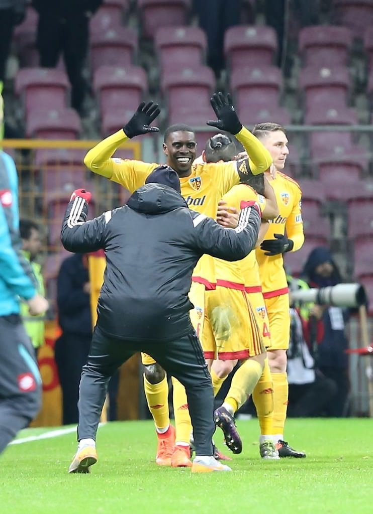 Galatasaray-kayserispor karşılaşmasından kareler