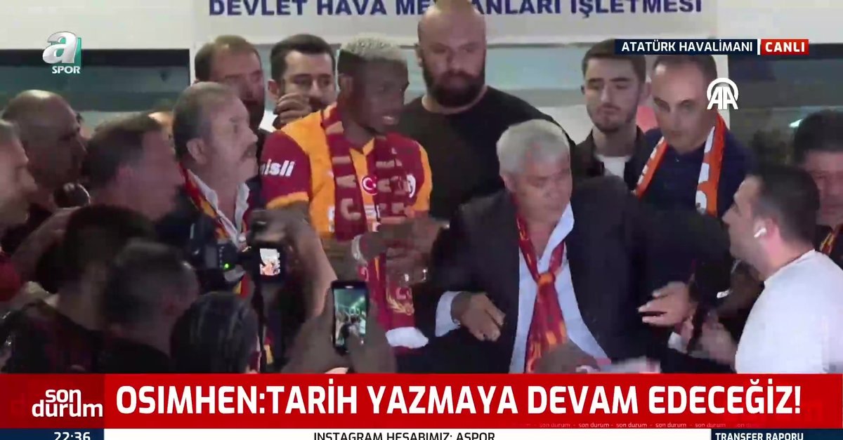 Victor Osimhen İstanbul'da!
