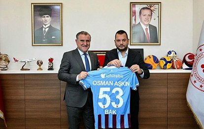 Trabzonspor Başkanı Ertuğrul Doğan’dan Bakan Osman Aşkın Bak’a ziyaret!