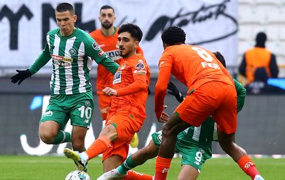 Konyaspor 2-2 Alanyaspor maç sonucu MAÇ ÖZETİ