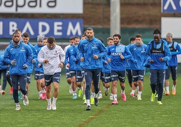 Trabzonspor'da Adana Demirspor maçı hazırlıkları başladı
