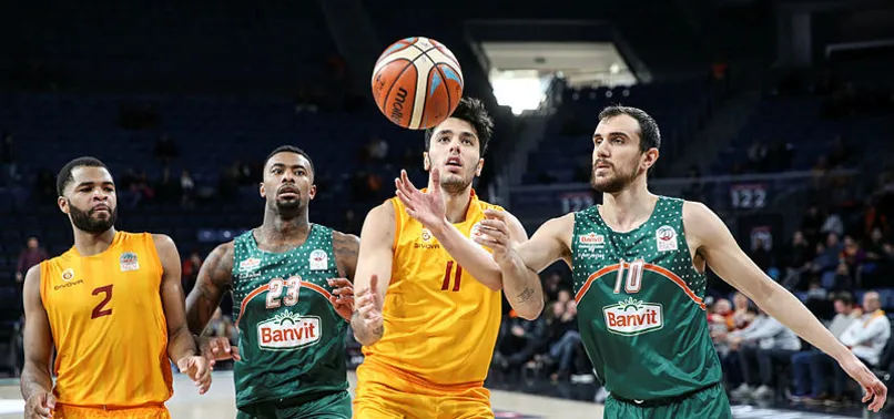 Galatasaray sahasında Banvit'i devirdi