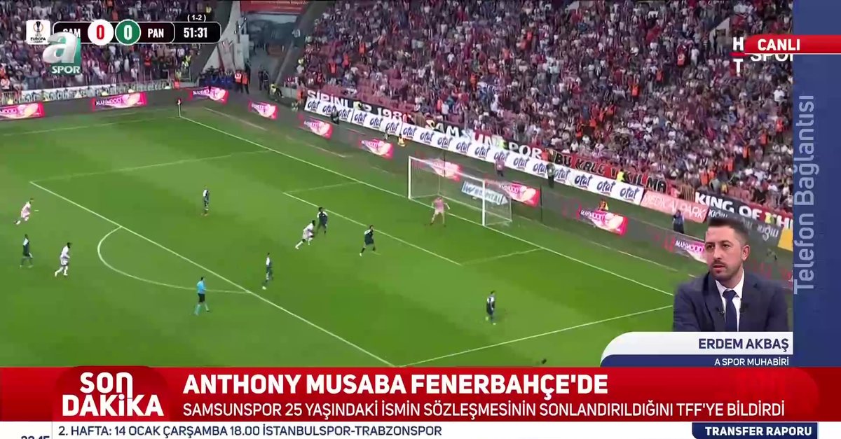 Anthony Musaba Fenerbahçe'de!