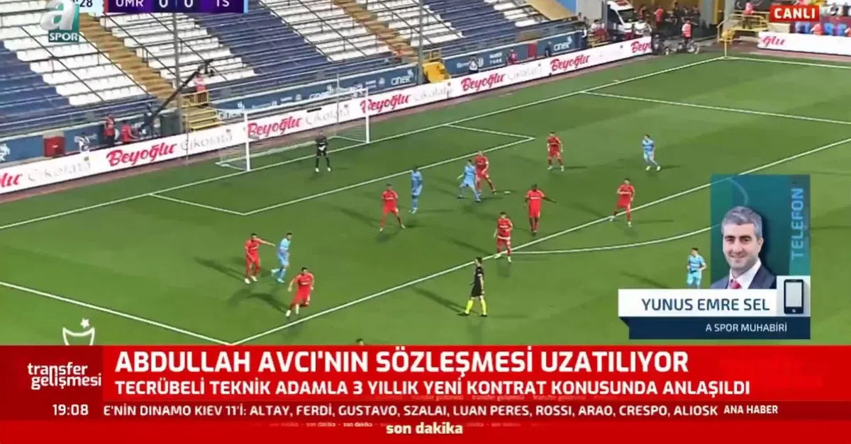Abdullah Avcı'nın sözleşmesi uzatılıyor