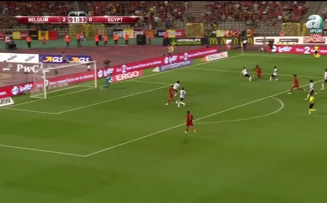 Belçika 3-0 Mısır