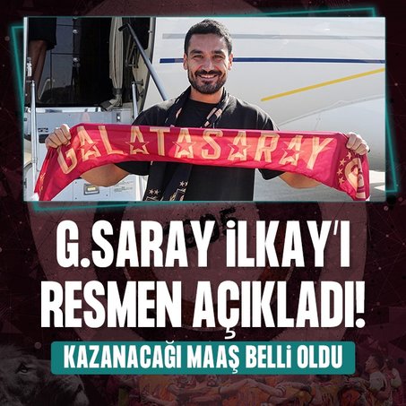 Galatasaray İlkay Gündoğan’ı resmen duyurdu!