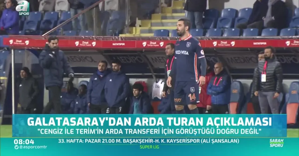 Galatasaray'dan Arda Turan açıklaması