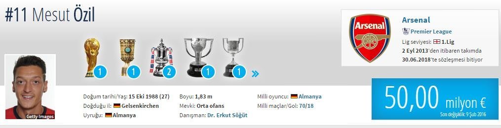 En değerli futbolcular