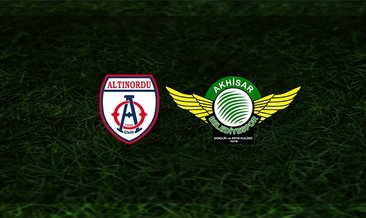 Altınordu - Akhisarspor maçı saat kaçta ve hangi kanalda?