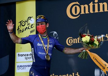 Fransa Bisiklet Turu'nda kazanan Mark Cavendish!