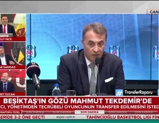 Beşiktaş'ın gözü Mahmut Tekdemir'de
