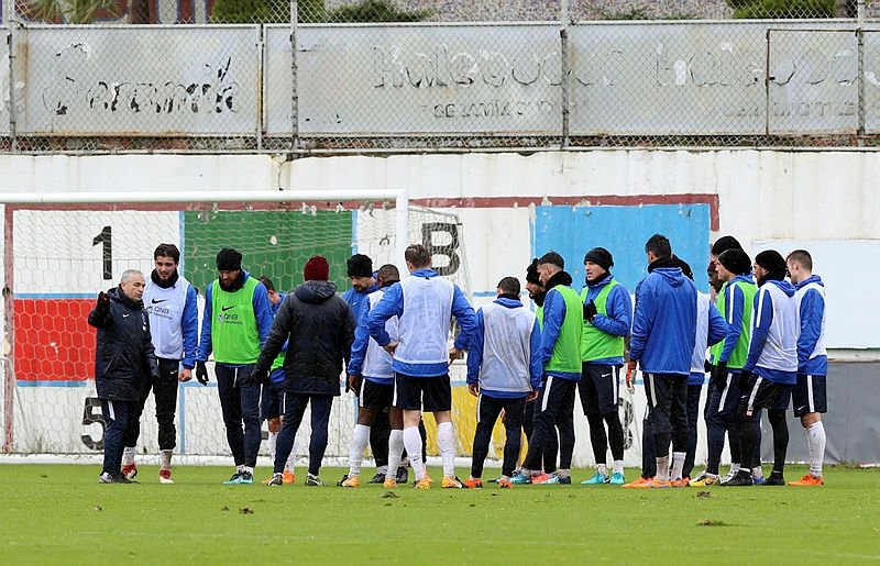 Castillo antrenmanı tamamlayamadı