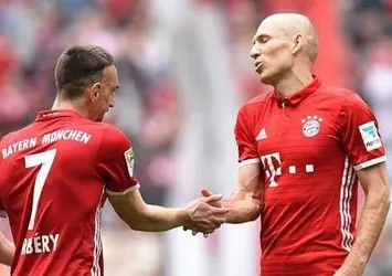 Münih'te Ribery ve Robben şoku