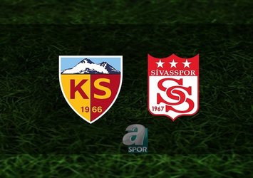 Kayserispor - Sivasspor | CANLI