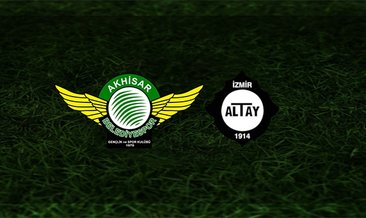 Akhisarspor - Altay maçı saat kaçta ve hangi kanalda?