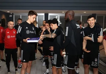 Beşiktaş'ta bayramlaşma töreni yapıldı!